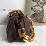 Replica BV 620230 Bottega Veneta Chain Pouch Raintree Bag 92020 Strap 25cm Dark Brown Gold 2