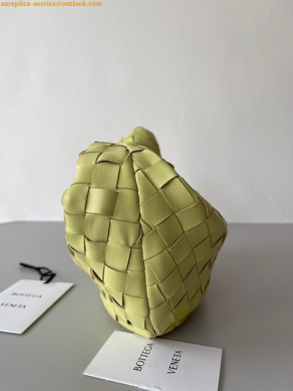 Replica Bottega Veneta BV Jodie Mini Bag In Kiwi Intrecciato Lambskin 3