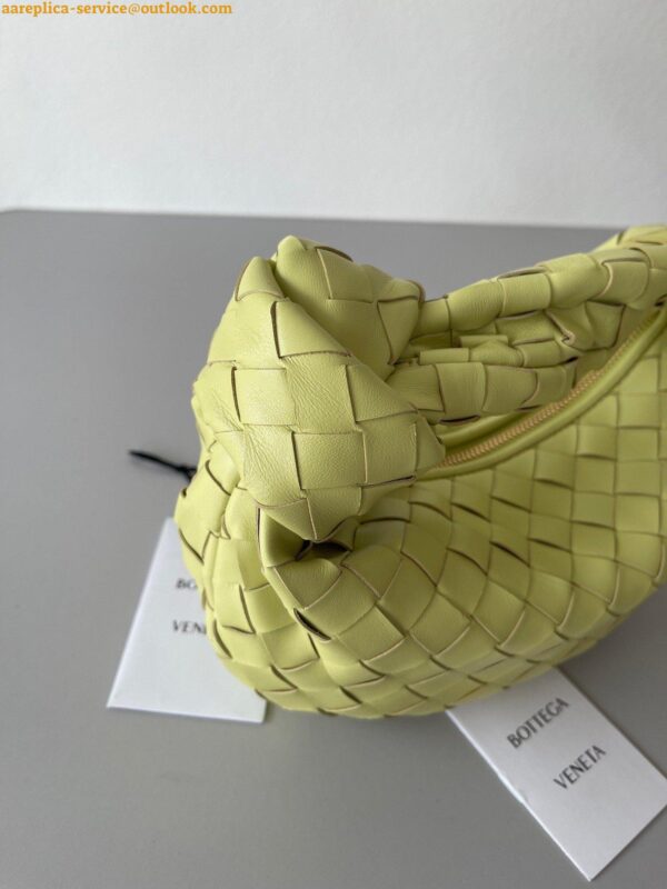 Replica Bottega Veneta BV Jodie Mini Bag In Kiwi Intrecciato Lambskin 8