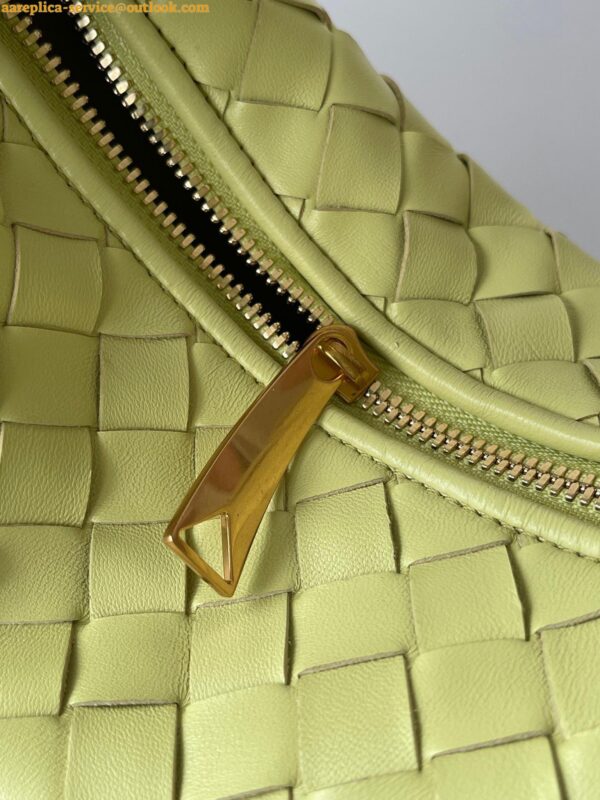 Replica Bottega Veneta BV Jodie Mini Bag In Kiwi Intrecciato Lambskin 9