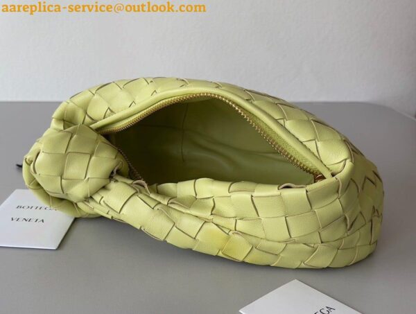 Replica Bottega Veneta BV Jodie Mini Bag In Kiwi Intrecciato Lambskin 10