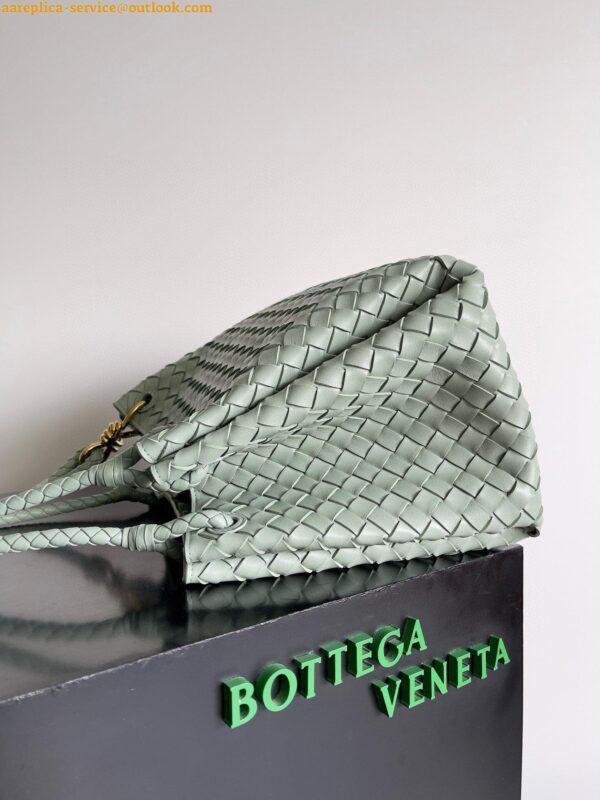 Replica Bottega Veneta Parachute Large Bag in Sauge Intrecciato Lambskin 8