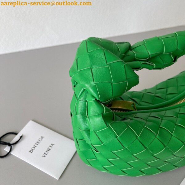 Replica Bottega Veneta BV Jodie Mini Bag In Parakeet Intrecciato Lambskin 3