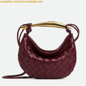 Replica Bottega Veneta Sardine Mini Bag In Barolo Intrecciato Lambskin