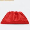 Replica Bottega Veneta Large Pouch Clutch Bag In Raintree Intrecciato Lambskin