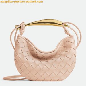 Replica Bottega Veneta Sardine Mini Bag in Lotus Intrecciato Lambskin