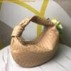 Replica Bottega Veneta BV Jodie Mini Bag In Yellow Intrecciato Lambskin