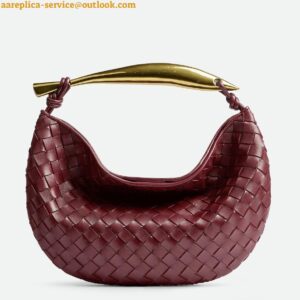 Replica Bottega Veneta Sardine Small Bag In Barolo Intrecciato Lambskin 2