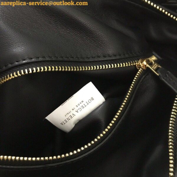 Replica Bottega Veneta BV Jodie Small Bag In Black Intrecciato Lambskin 8