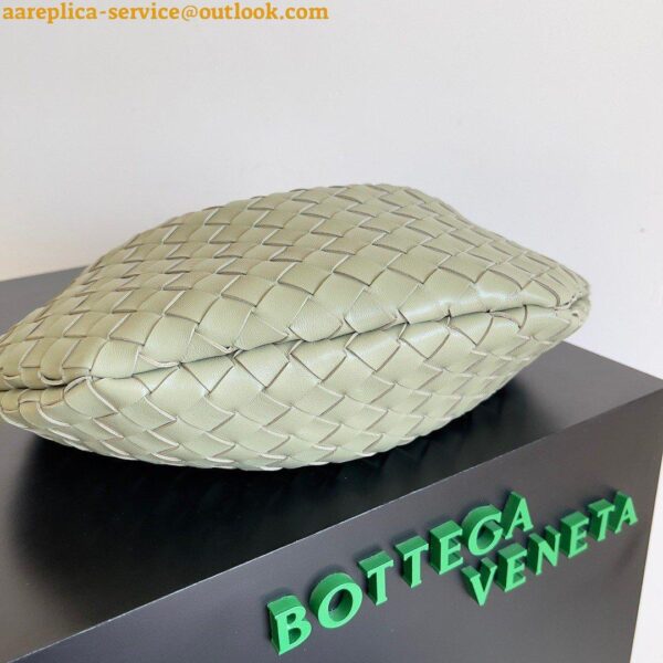 Replica Bottega Veneta Sardine Small Bag In Travertine Intrecciato Lambskin 11