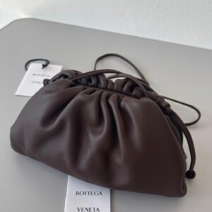 Replica Bottega Veneta Mini Pouch with Strap in Fondant Calfskin 2