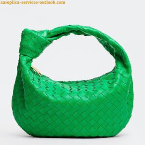 Replica Bottega Veneta BV Jodie Teen Bag In Parakeet Intrecciato Lambskin