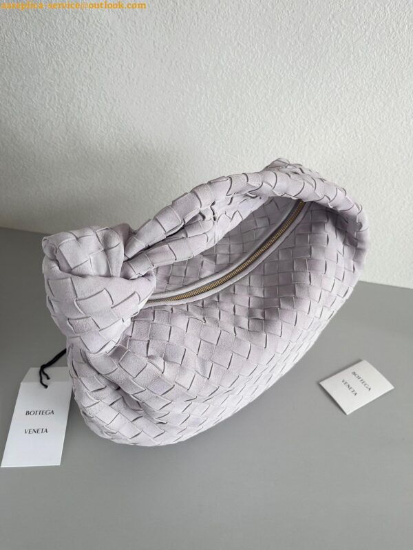 Replica Bottega Veneta BV Jodie Teen Bag In Lilas Suede Calfskin 10