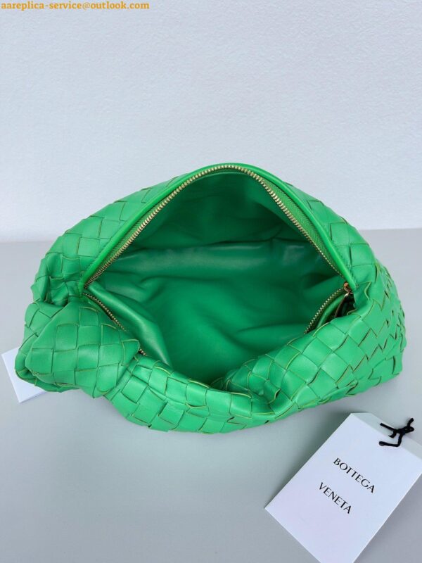 Replica Bottega Veneta BV Jodie Teen Bag In Parakeet Intrecciato Lambskin 11