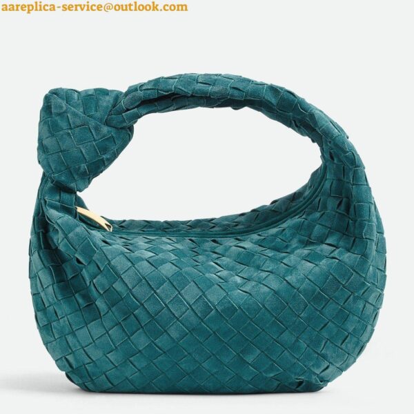 Replica Bottega Veneta BV Jodie Teen Bag In Scuba Suede Calfskin 4