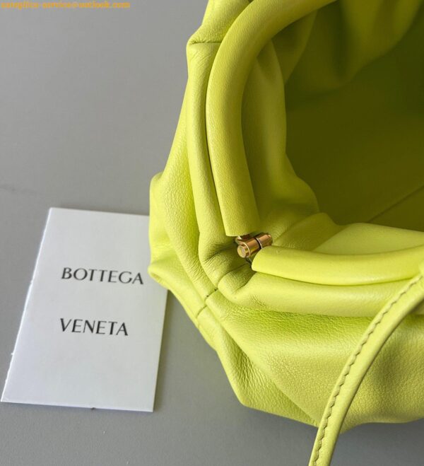 Replica Bottega Veneta Mini Pouch with Strap in Kiwi Calfskin 3