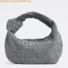 Replica Bottega Veneta BV Jodie Teen Bag In Thunder Intrecciato Lambskin