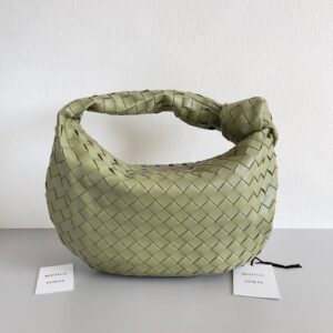 Replica Bottega Veneta BV Jodie Teen Bag In Travertine Intrecciato Lambskin 2