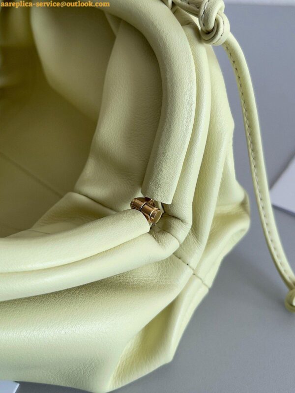 Replica Bottega Veneta Mini Pouch with Strap in Zest Washed Calfskin 4