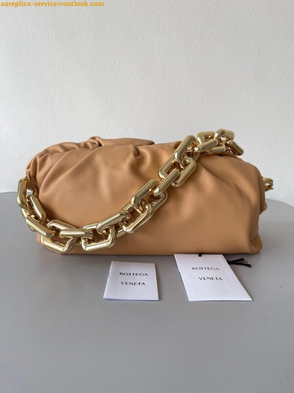 Replica Bottega Veneta The Chain Pouch Bag In Almond Calfskin 3