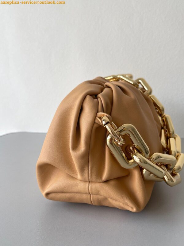 Replica Bottega Veneta The Chain Pouch Bag In Almond Calfskin 6