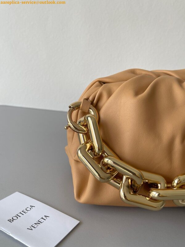 Replica Bottega Veneta The Chain Pouch Bag In Almond Calfskin 7