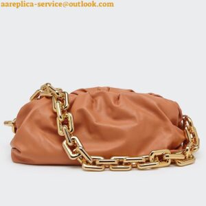 Replica Bottega Veneta The Chain Pouch Bag In Clay Calfskin