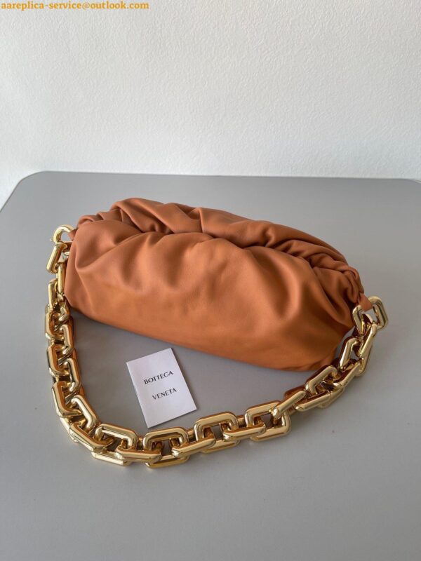 Replica Bottega Veneta The Chain Pouch Bag In Clay Calfskin 2