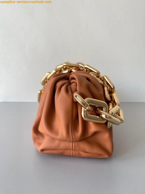 Replica Bottega Veneta The Chain Pouch Bag In Clay Calfskin 6