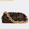 Replica Bottega Veneta The Chain Pouch Bag In Clay Calfskin