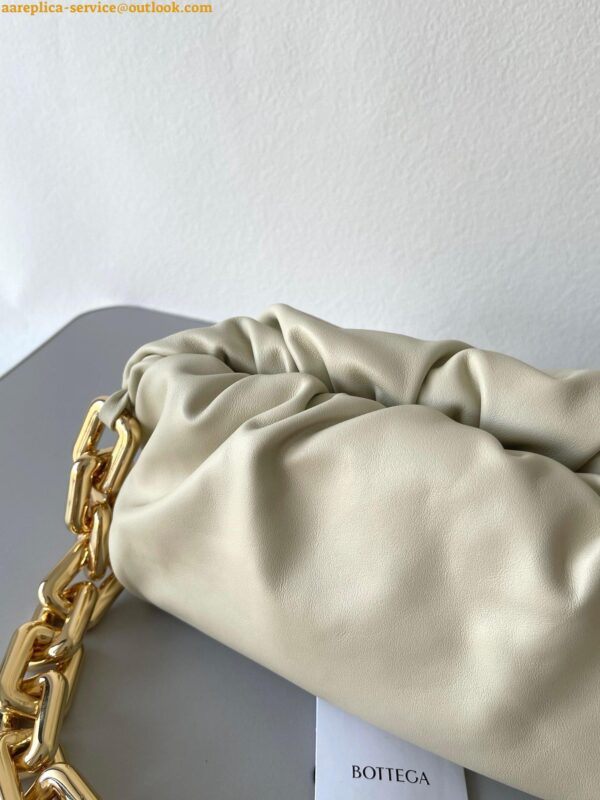 Replica Bottega Veneta The Chain Pouch Bag In Plaster Calfskin 8