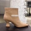 Replica Bottega Veneta BV Almond Boots 608840 in Lambskin White 2