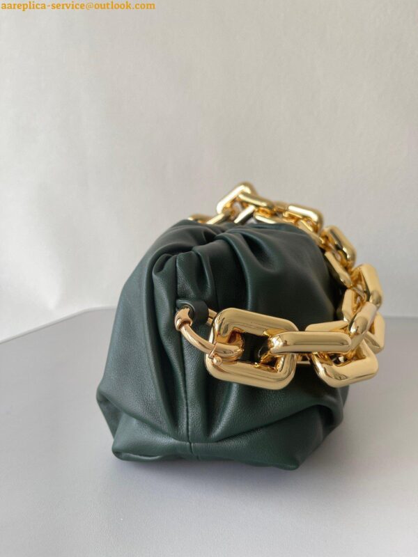 Replica Bottega Veneta The Chain Pouch Bag In Raintree Calfskin