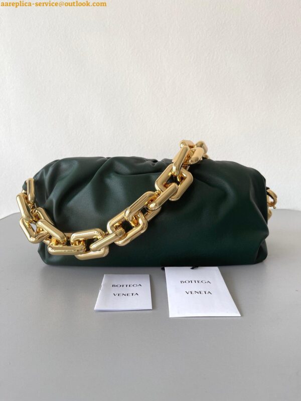 Replica Bottega Veneta The Chain Pouch Bag In Raintree Calfskin 7