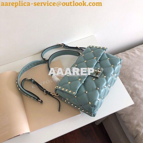 Replica Valentino Candystud Top Handle Bag Minty 4