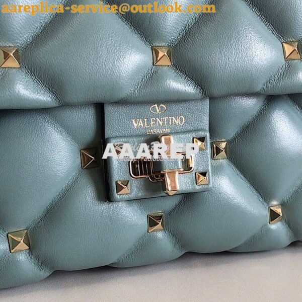 Replica Valentino Candystud Top Handle Bag Minty 6