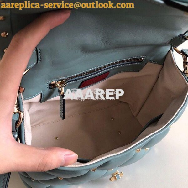 Replica Valentino Candystud Top Handle Bag Minty 9