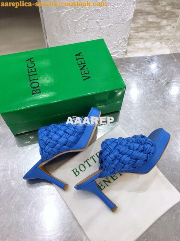 Replica Bottega Veneta BV Board Sandals 630175 Blue 5