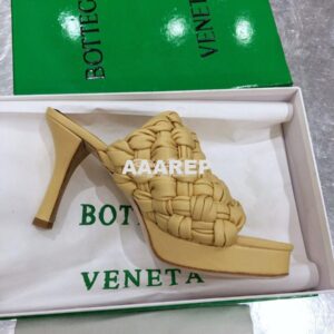 Replica Bottega Veneta BV Board Sandals 630175 Butter