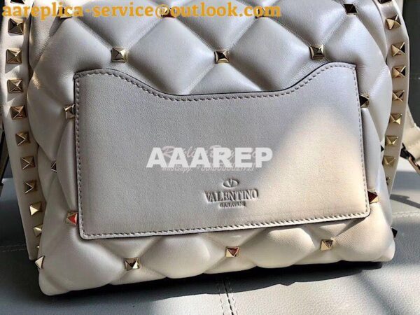 Replica Valentino Candystud Top Handle Bag White 8