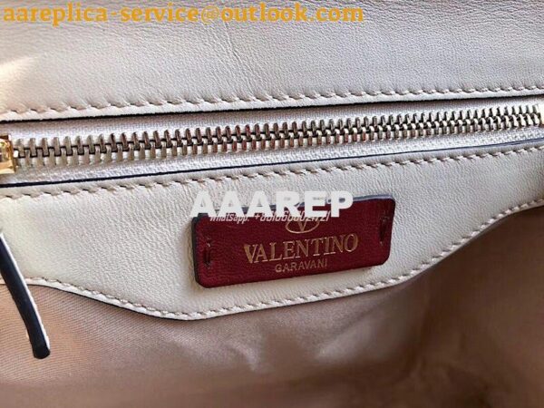 Replica Valentino Candystud Top Handle Bag White 10