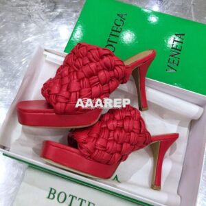 Replica Bottega Veneta BV Board Sandals 630175 Red 2