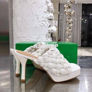 Replica Bottega Veneta BV Board Sandals 630175 White