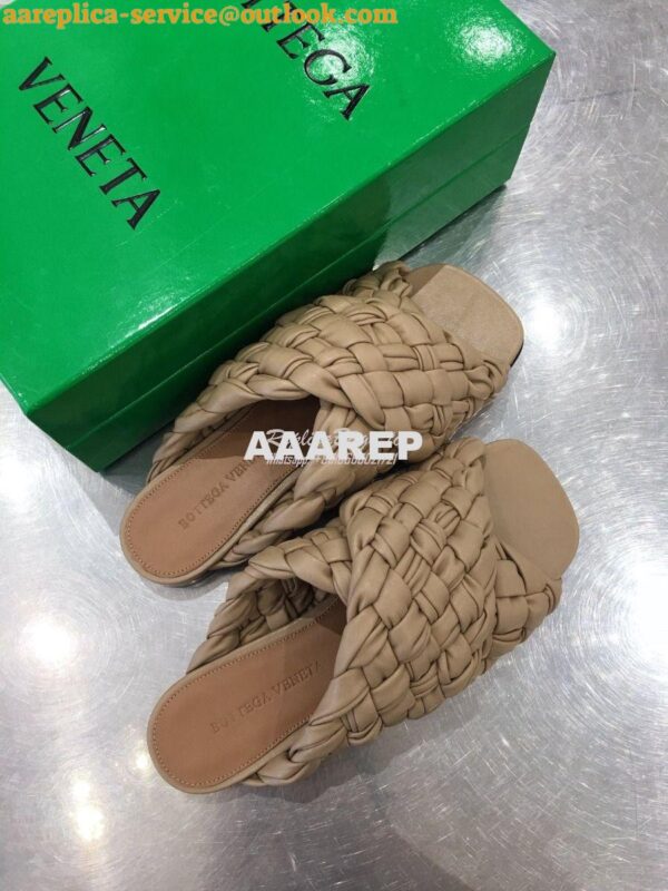 Replica Bottega Veneta BV Board Sandals 631935 Camel 5