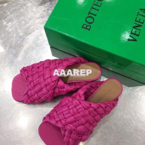 Replica Bottega Veneta BV Board Sandals 631935 Fuschia 2