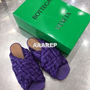 Replica Bottega Veneta BV Board Sandals 631935 Purple 2