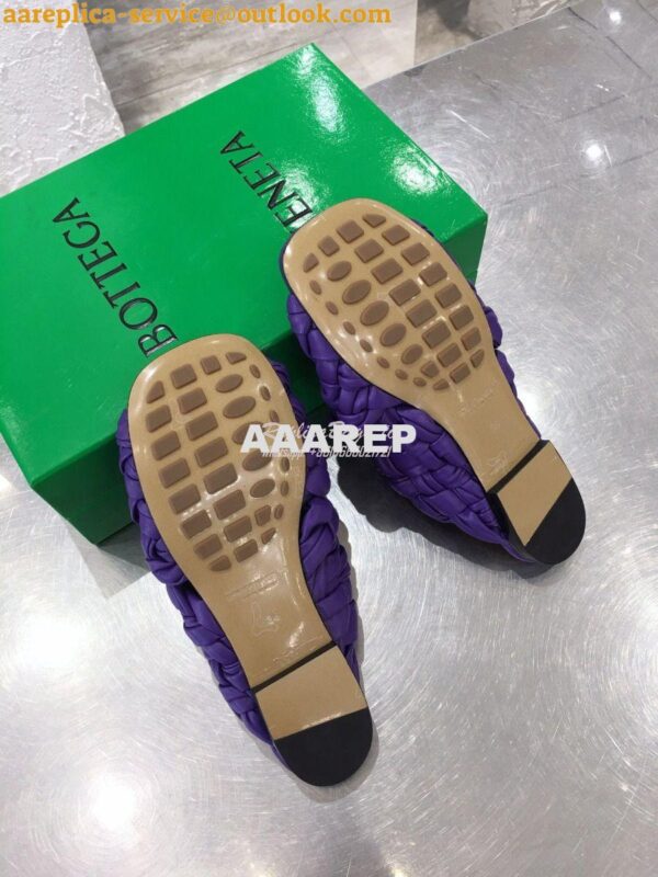 Replica Bottega Veneta BV Board Sandals 631935 Purple 7