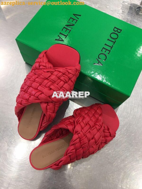 Replica Bottega Veneta BV Board Sandals 631935 Red 3