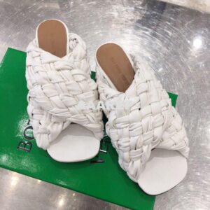 Replica Bottega Veneta BV Board Sandals 631935 White