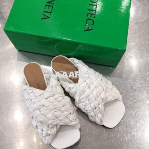 Replica Bottega Veneta BV Board Sandals 631935 White 2